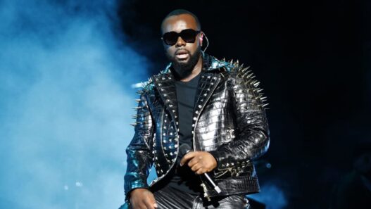 Concert exceptionnel de GIMS aux Sables d'Olonne ©ZAKARIA ABDELKAFI AFP