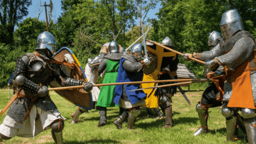 Château et chevaliers, fête médiévale à Nantes ©Julien Danielo