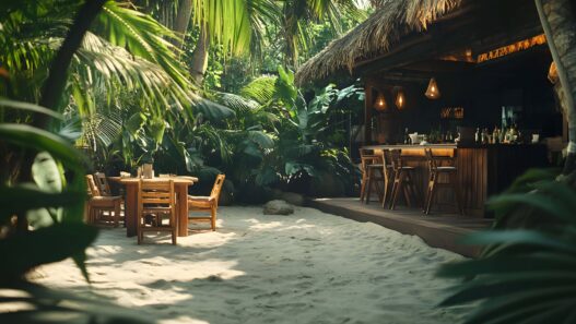Un bar se transforme en jungle mexicaine pour son anniversaire !