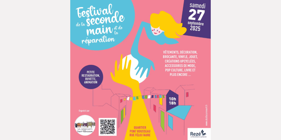 Festival de la seconde main et de la réparation à Rezé