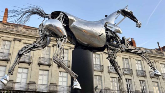 Cheval Zeus des JO à Nantes