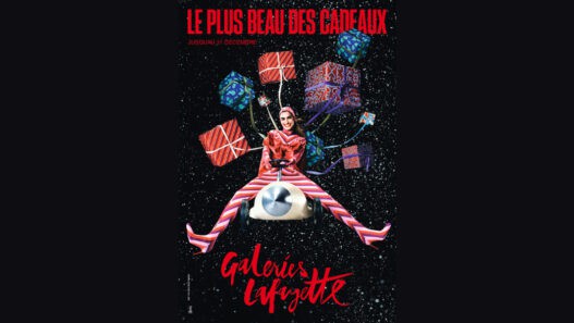 inauguration des vitrines des galeries lafayette nantes