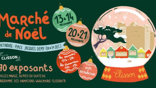 marché de noel jolies villes à clisson