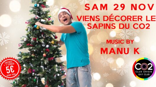 Au CO2 décore les sapins de la terrasse !