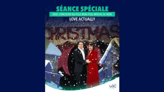 1. Image humoristique de Noël avec personnages emblématiques et décor festif.