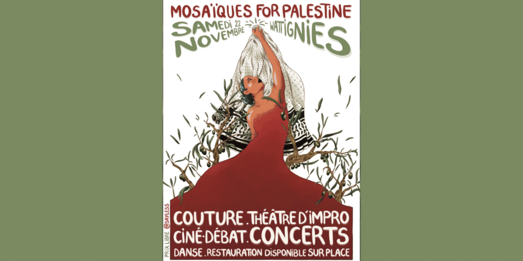 Mosaïques for Palestine au Wattignies