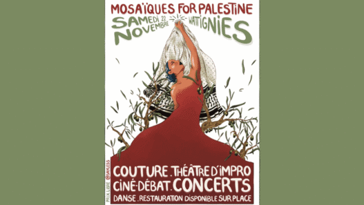 Mosaïques for Palestine au Wattignies