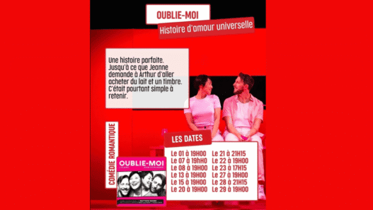 Oublie-moi au Théâtre 100 noms