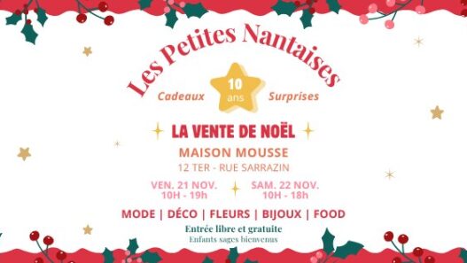 Vente de Noël les petites nantaises