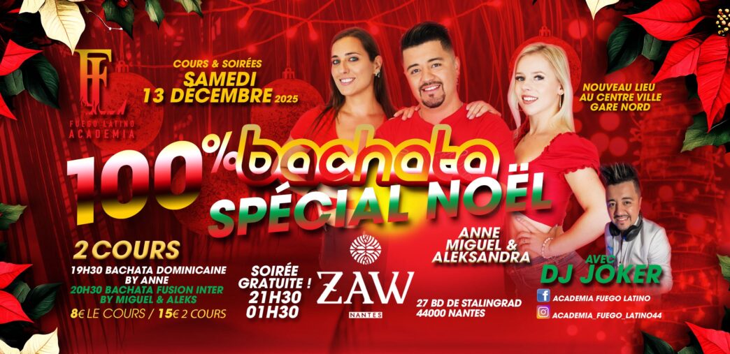Soirée Bachata Zaw - nantes