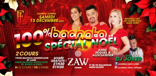 Soirée Bachata Zaw - nantes