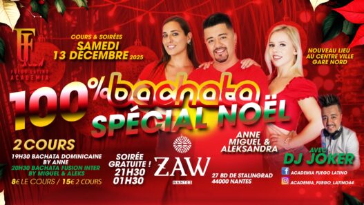 Soirée Bachata Zaw - nantes
