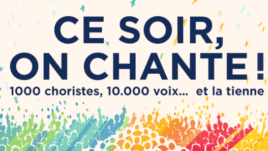 Spectacle musical ce soir à Nantes avec 1000 choristes et 10 000 voix pour une ambiance festive et culturelle exceptionnelle.