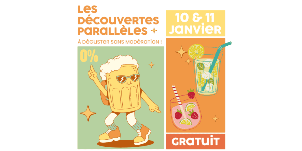 Festif boissons sans modération à Nantes, événement gratuit les 10 et 11 janvier.