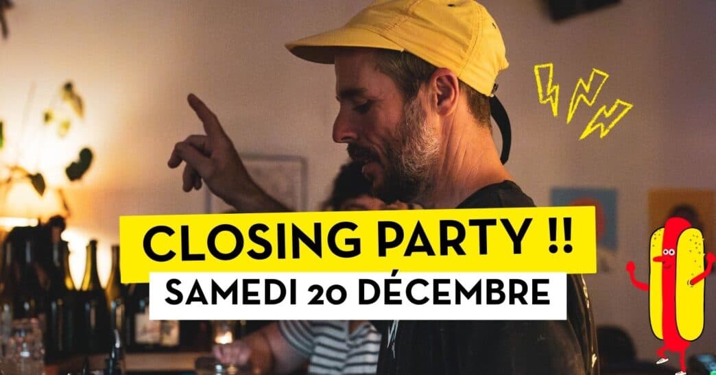 Boutique Big City Nantes, ambiance festive, fermeture le 20 décembre, événement spécial, soirée clôture.
