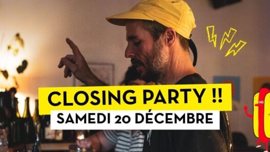 Boutique Big City Nantes, ambiance festive, fermeture le 20 décembre, événement spécial, soirée clôture.