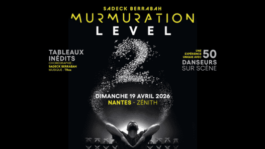 Spectacle Murmuration Level avec Sadeck Berrabah à Nantes, 19 avril 2026, organisé par Big City Nantes.