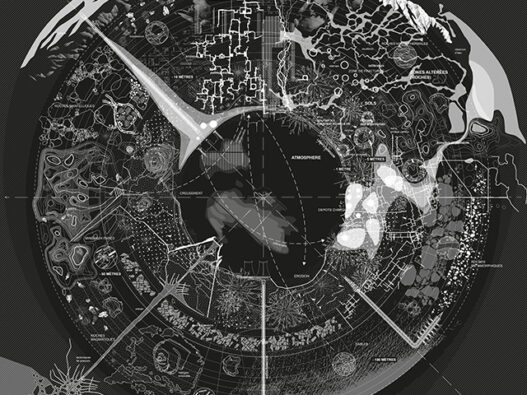 Vues futuristes de Nantes avec planification urbaine et technologies innovantes.