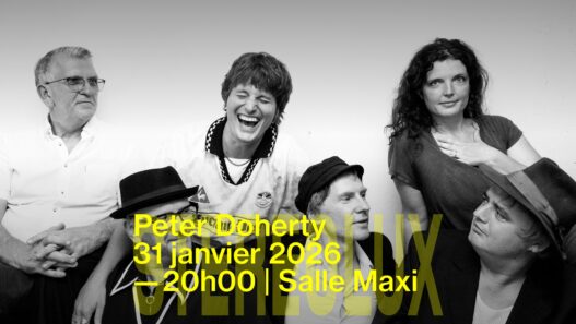 Comik engagé avec Peter Doherty à Nantes, spectacle humoristique au Salle Maxi, événement musical à ne pas manquer.