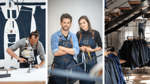 Conception de vêtements artisanale à Nantes, mode sur mesure, boutique Big City Nantes.