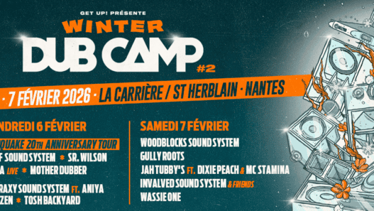 1. Événement musical hiver Nantes, dub et sound system au programme à La Carrière.