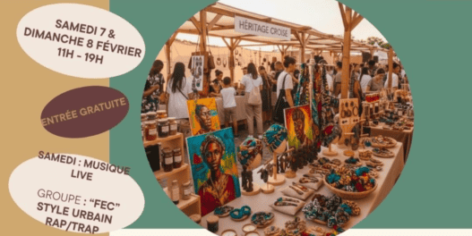 Artisanat et marché afro à Nantes, événements gratuits avec musique live et animations culturelles.
