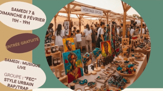 Artisanat et marché afro à Nantes, événements gratuits avec musique live et animations culturelles.
