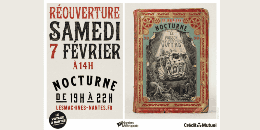 Nocturne Les Machines de l’île, soirée dès 19h, explorez l’univers nocturne de Nantes Métropole.