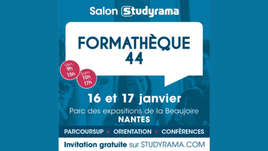 Salon Studyrama Formation Nantes, salon de l'éducation et de l'orientation à Nantes.