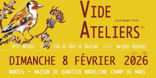 Oiseau coloré, atelier créatif hiver, dimanche 8 février 2026, Nantes, maison de quartier Madeleine, activités pour petits.