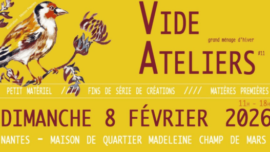 Oiseau coloré, atelier créatif hiver, dimanche 8 février 2026, Nantes, maison de quartier Madeleine, activités pour petits.
