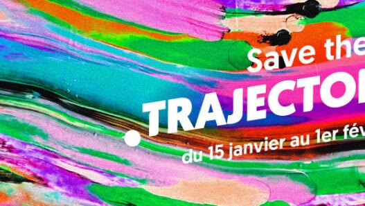 Vibrant colorful abstract background promoting Big City Nantes event février 2026.