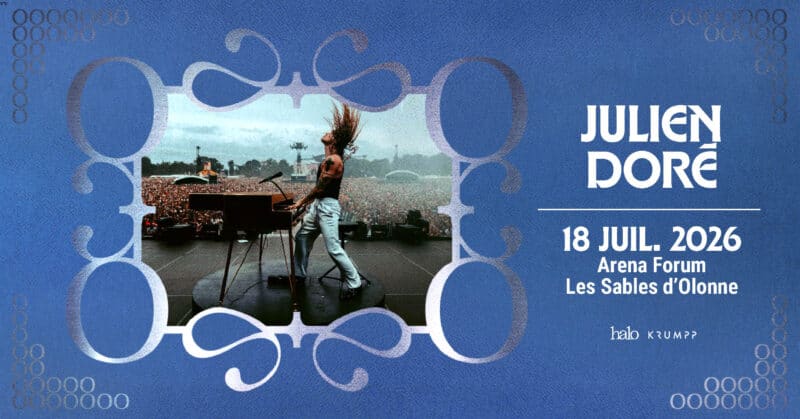 Julien Doré en concert XXL en plein air à côté de Nantes !