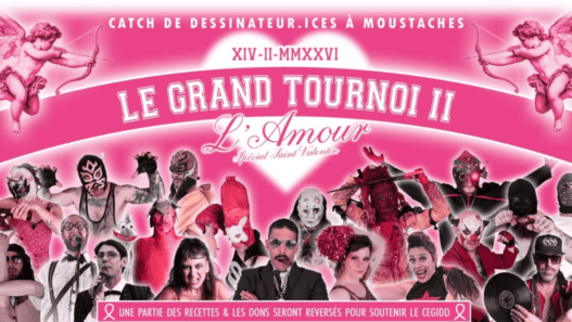 Tournoi Big City Nantes - Le Grand Tournoi II L'amour, événement festif avec costumes et performance.