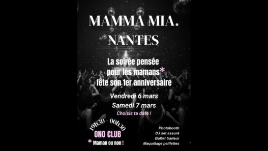 Mamma Mia soirée Nantes