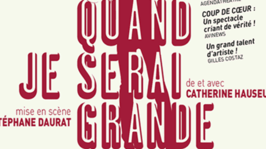 Théâtre Quand je serai grande