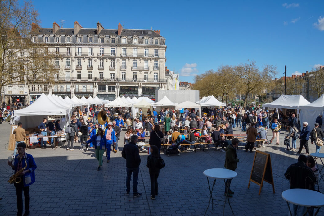 Village des vignerons à Nantes