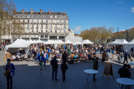 Village des vignerons à Nantes
