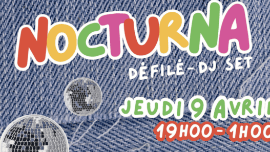 Spectacle nocturne avec DJ lors du défilé Nocturna à Nantes.
