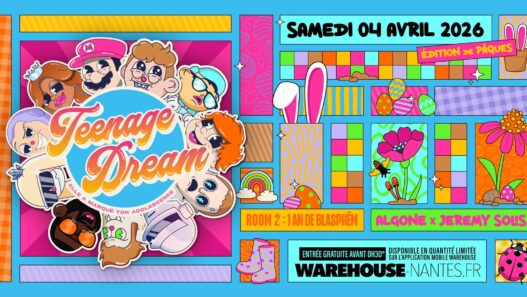 Animation Teen Dream pour Pâques à Nantes.