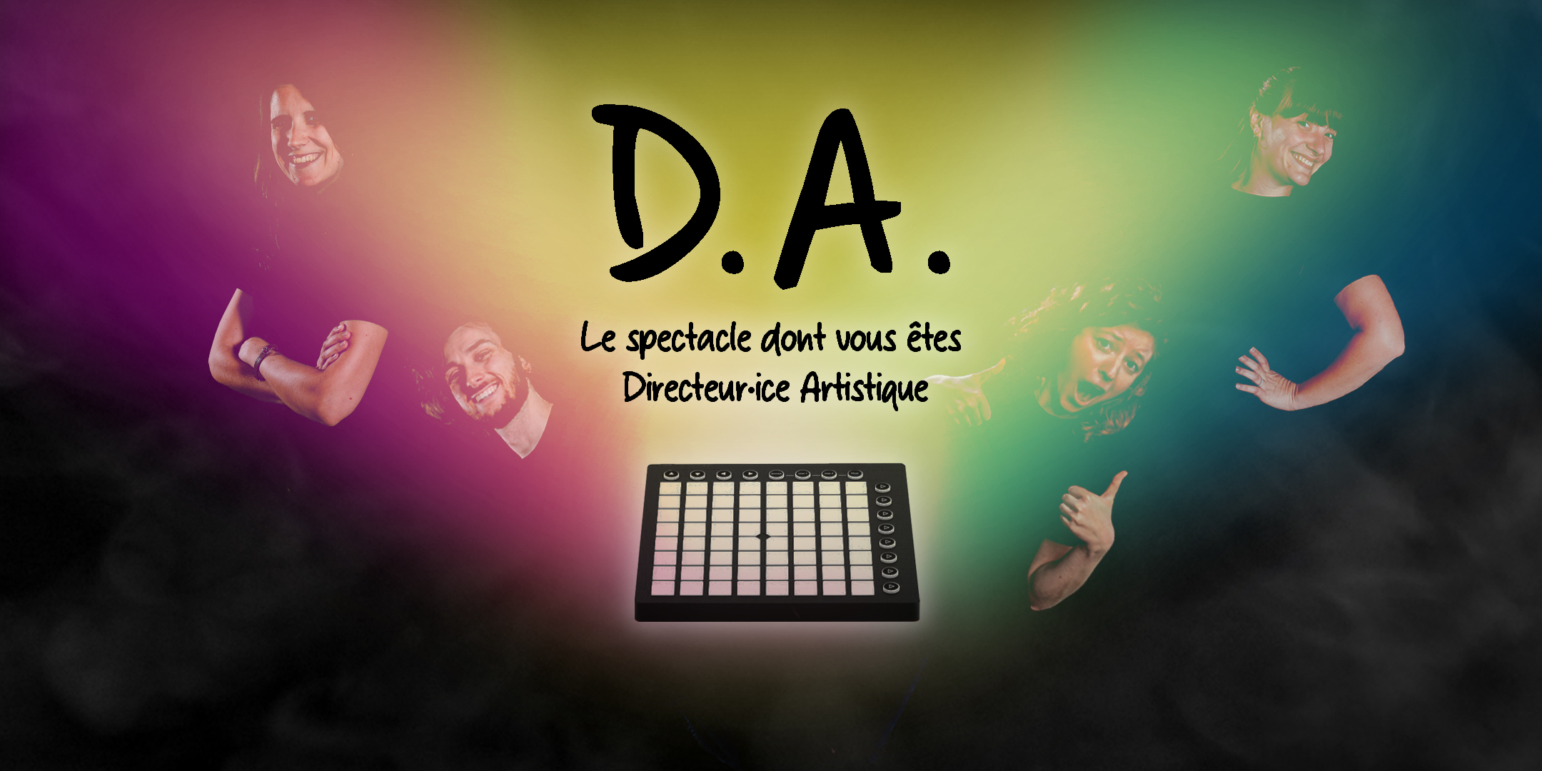 D.A., un spectacle d&rsquo;impro théâtrale à Belle de jour