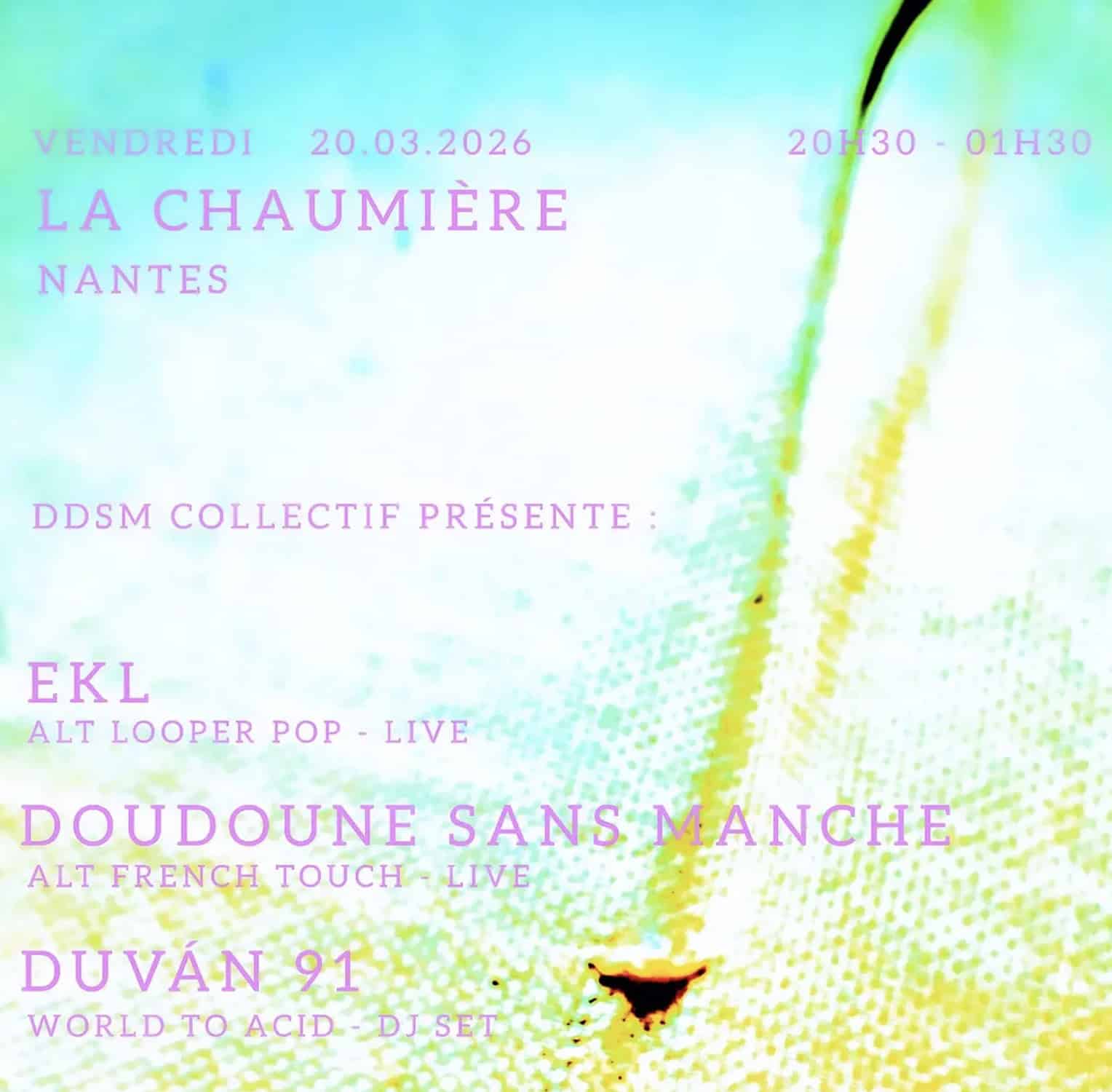 DDSM Collectif à La Chaumière : Live & DJ Set