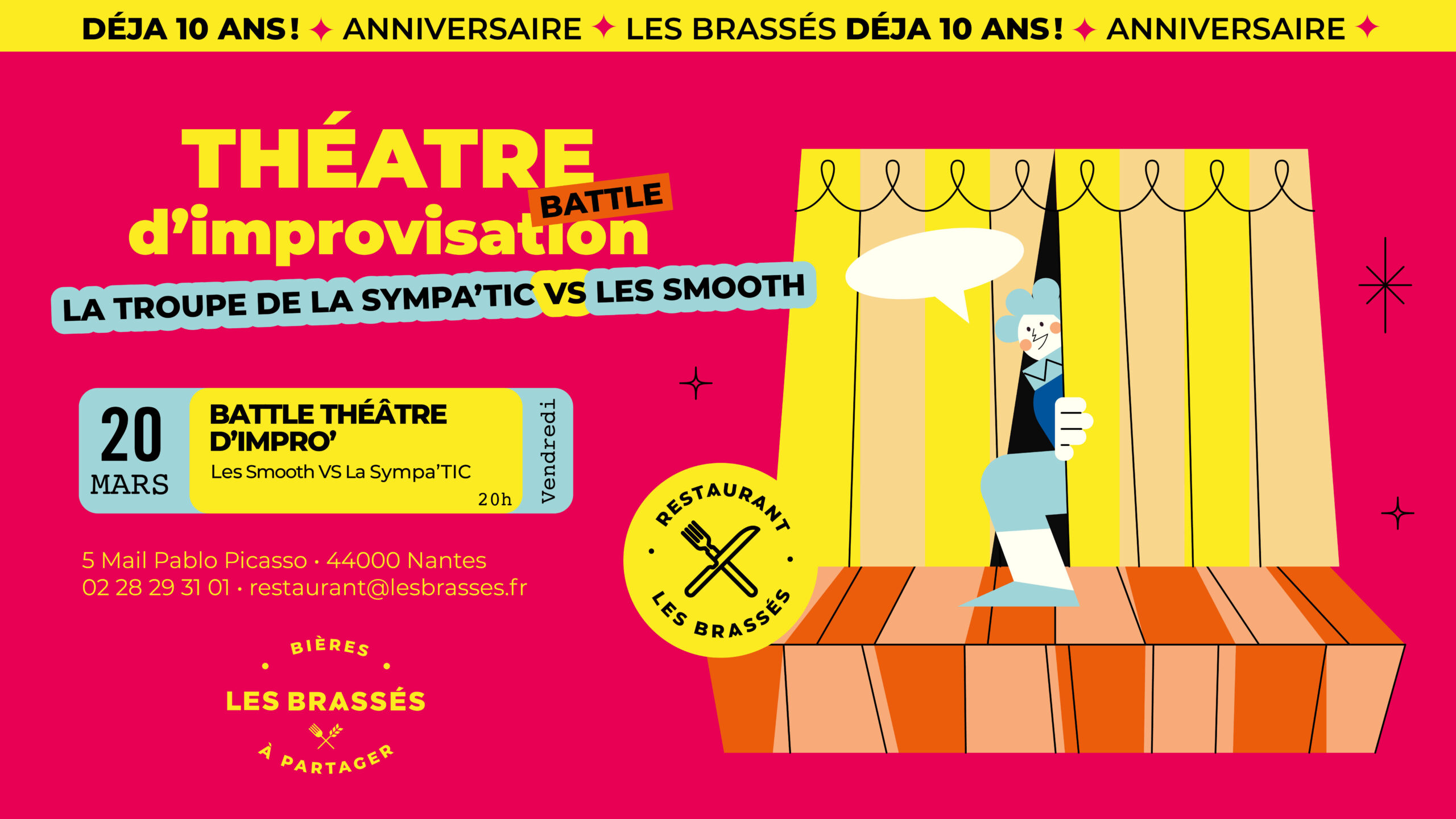 Battle Théâtre d&rsquo;impo&rsquo;: Sympa&rsquo;TIC VS Les Smooth