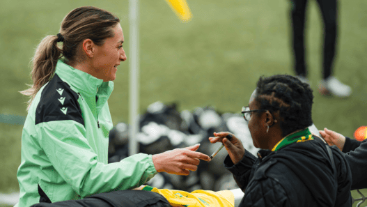 Entraînement ouvert au public