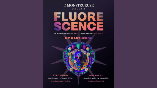 Exposition immersive et sensorielle « Fluorescence » à La Monstrueuse Galerie