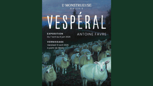 « Vespéral » solo show d'Antoine Favre à La Monstrueuse Galerie