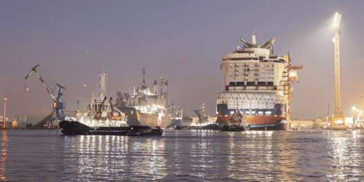 Visite grand port de Saint-Nazaire nocturne
