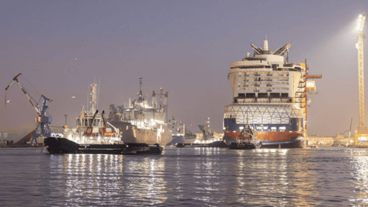 Visite grand port de Saint-Nazaire nocturne