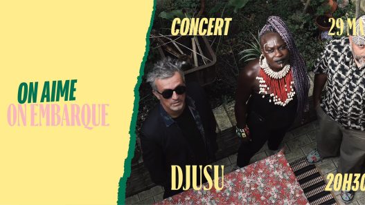 Djusu en concert au Bateau-Lavoir