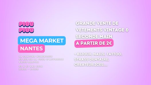 Vente de seconde main au Piou Piou Market